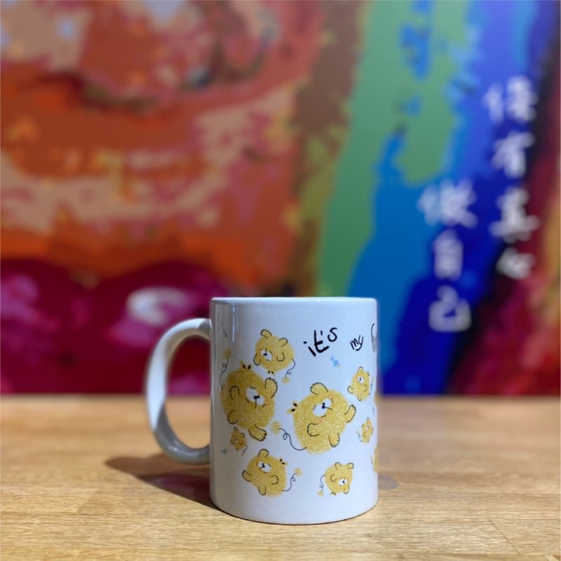 【馬克杯&陶瓷杯墊組】經典 - 其他杯子 - 瓷 白色
