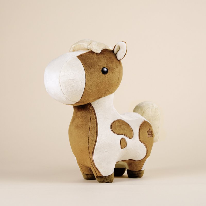 Bellzi | Pinto Horse 花斑馬玩偶 - 公仔/玩偶 - 其他人造纖維 金色