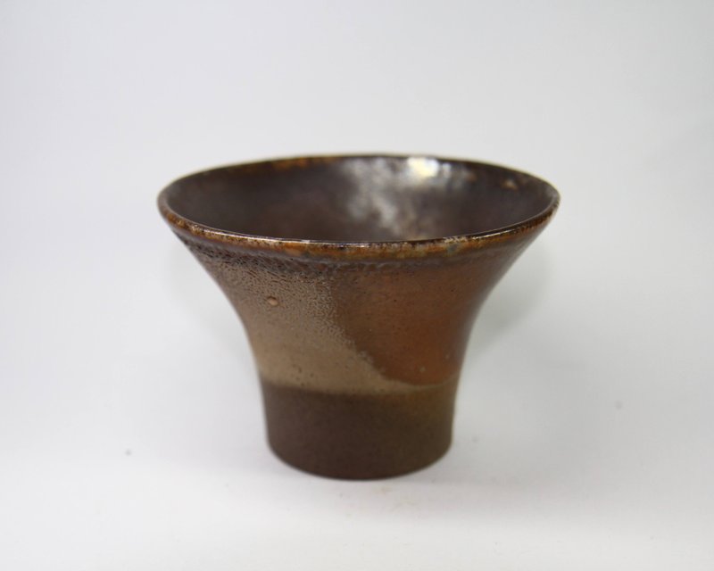 藏菁 l 柴燒 琥珀質感茶杯 - 其他杯子 - 陶 