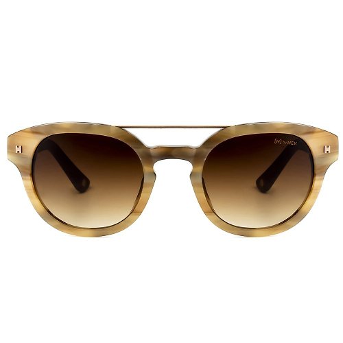HEX Eyewear 墨鏡 | 太陽眼鏡 | 褐色玳瑁復古框 | 台灣製 | 膠框眼鏡