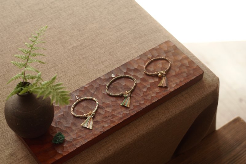 時光信物 手之絆【元祖三式】杉玉彩 - 手鍊/手環 - 玉石 多色