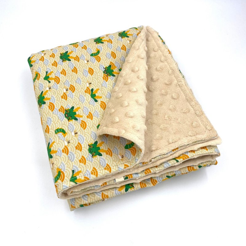 Wave Dragon Dragon-Comma Quilt - Baby Gift Sets - Cotton & Hemp Khaki