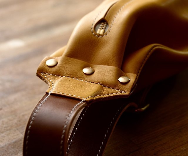 Handmade Crossbody Bag Men's Python Leather Chest Bag Trendy