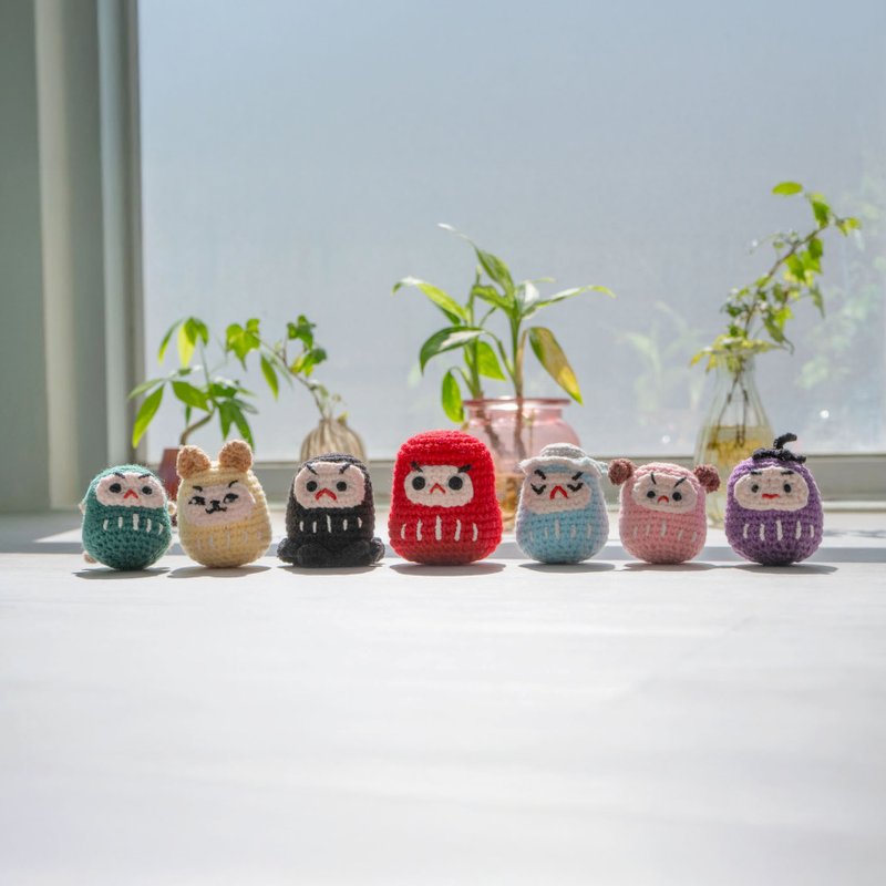 【好好生活】小達摩不倒翁物語-整組 - 公仔/玩偶 - 其他材質 多色