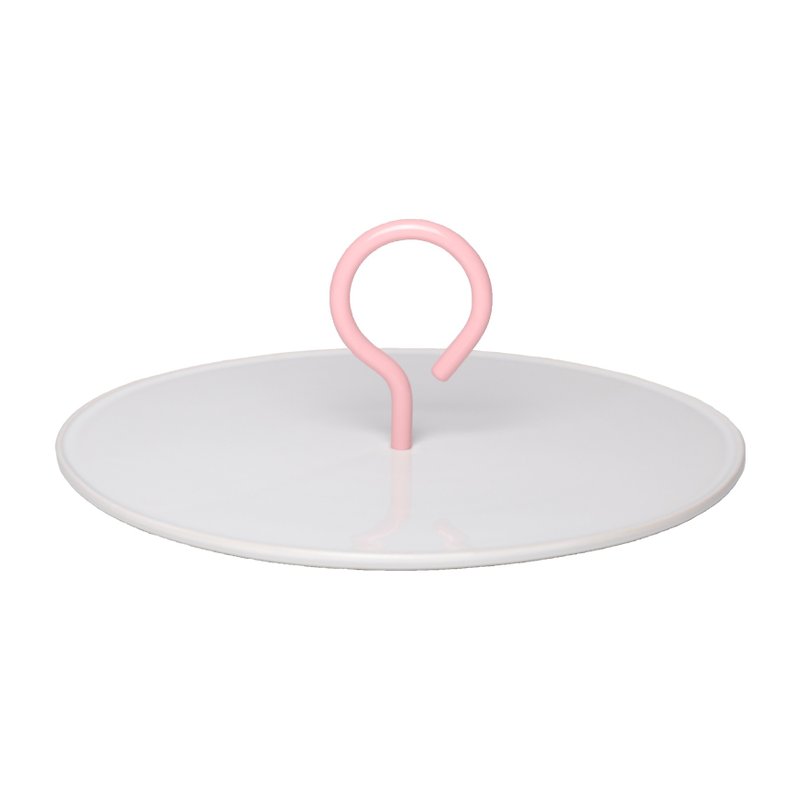 【特價】Jansen+co 調色點心盤L (粉紅) 外盒瑕疵 - 盤子/餐盤 - 陶 多色