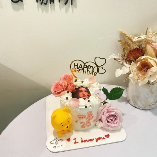 鑠咖啡/甜點專賣店 生日蛋糕 臺北 中山/松山 咖啡課程教學 客製化蛋糕 我的寶貝 情人節蛋糕 小熊維尼 鮮花蛋糕 客製化 照片 鑠甜點