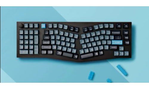 Keychron Q14 Pro ホワイト　バナナ軸 Keychron Q14 Pro QMK 組み立て式メカニカル キーボード (ノブ