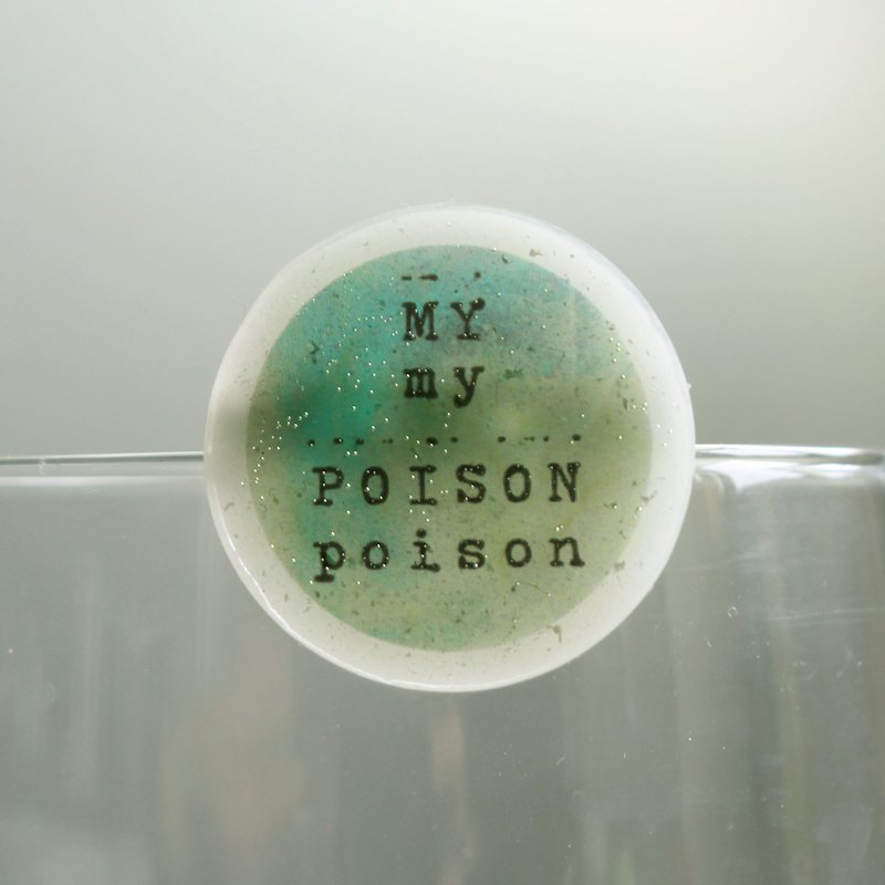 透明別針 / MY POISON - 胸針 - 其他材質 綠色