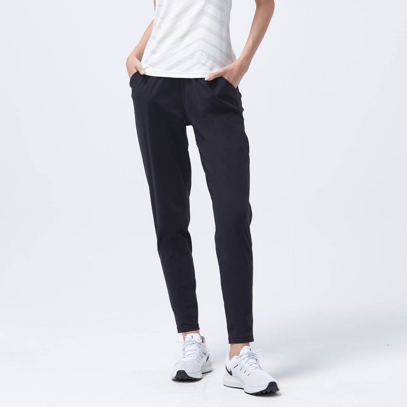 ULTRACOOL- Cool Slim Fit Quick Dry トラウザーズ - Anthracite ブラック - パンツ レディース - ナイロン ブラック