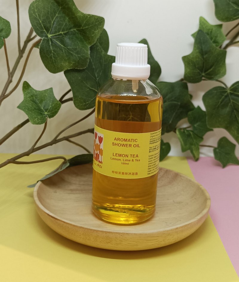 芳香沐浴油 100ml (檸檬茶味) - 肥皂/手工皂 - 其他材質 黃色