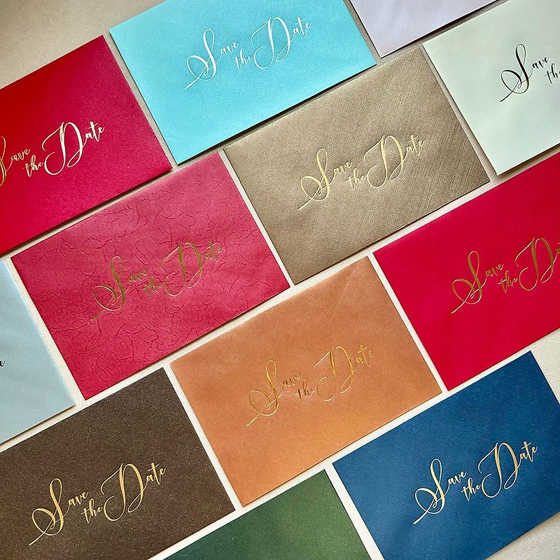 [Hot Stamping Envelopes] Western-style hot stamping envelopes of various sizes, wedding invitations, blank envelopes, pearlescent envelopes - Envelopes & Letter Paper - Paper 