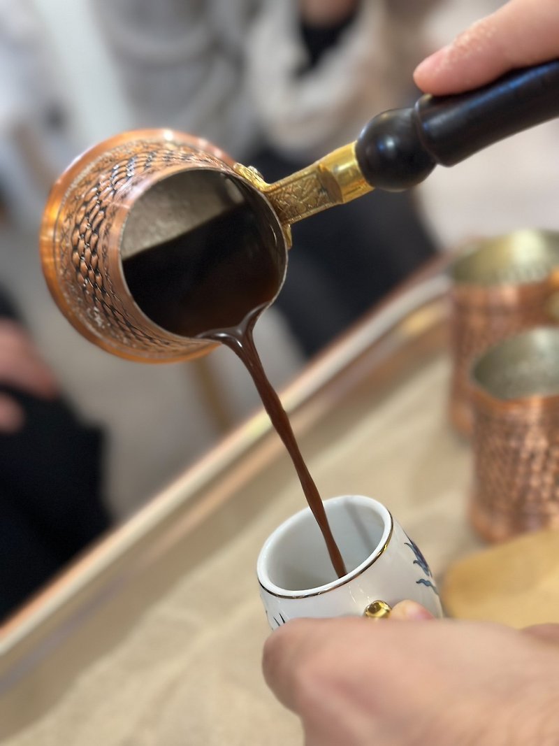 【全台獨家】土耳其沙煮咖啡體驗(單人)-送咖啡壺、咖啡粉、服飾 - 烘焙/料理/美食 - 其他材質 