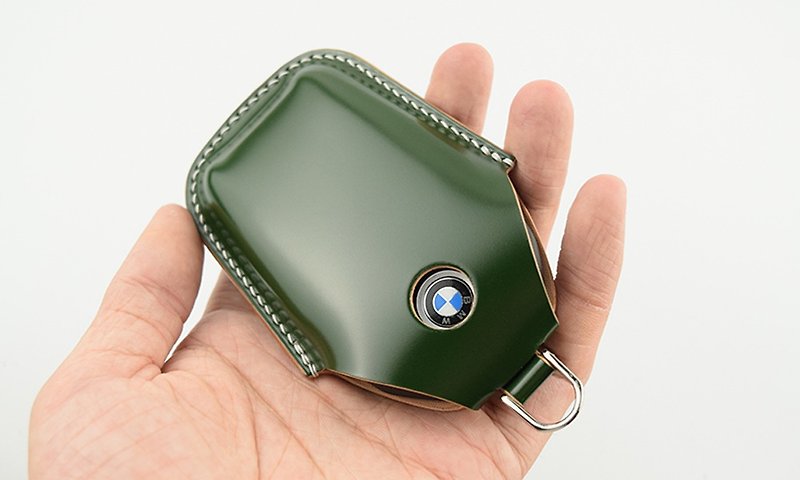 BMW LCD All-inclusive Hollow Key Leather Case X3 X4 X5 X6 X7 740i i4x i7 i8 - Keychains - Genuine Leather Multicolor