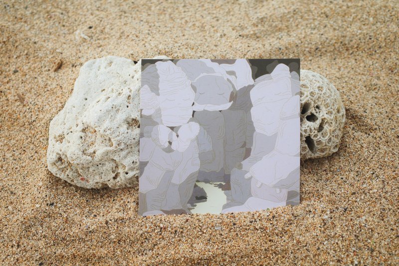 沈睡的人們丨小琉球插畫明信片 - 卡片/明信片 - 紙 