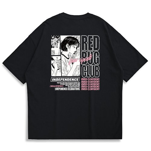 Creeps Store 【CREEPS-STORE】Independent Girls 寬鬆重磅印花T恤 210g