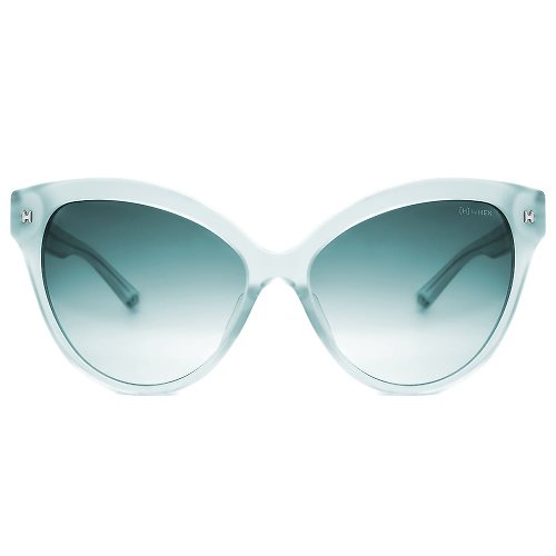 HEX Eyewear 墨鏡 | 太陽眼鏡 | 透綠色貓眼大框 | 台灣製 | 膠框眼鏡