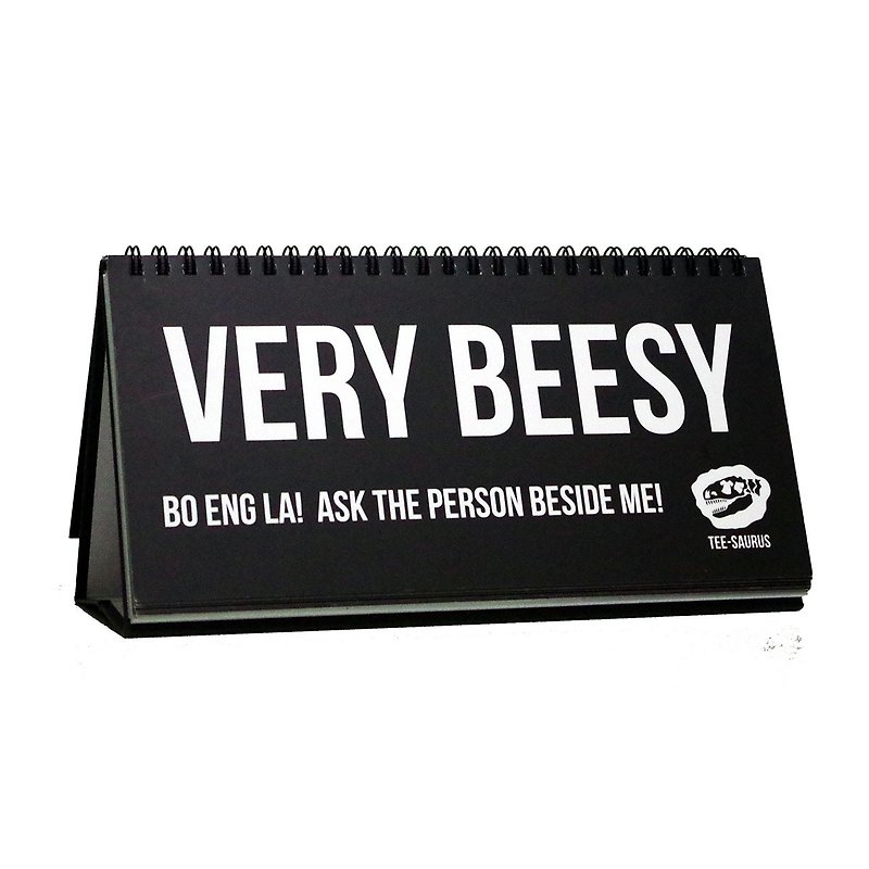 Bring out the Singlish! Happy Stationery Designer Sketchpad Office Buddy - 筆記本/手帳 - 紙 黑色