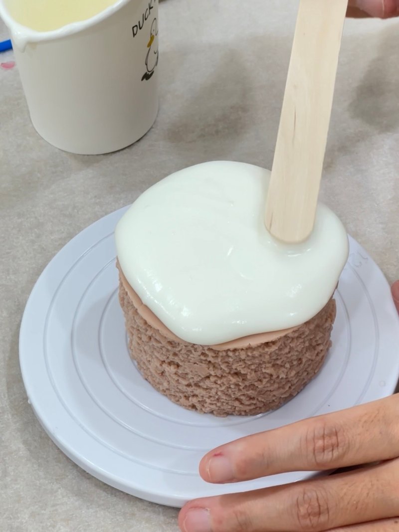 【體驗】高雄蠟燭教室 超仿真奶油蛋糕香氛蠟燭 可愛蛋糕蠟燭 - 蠟燭/香氛/調香 - 蠟 