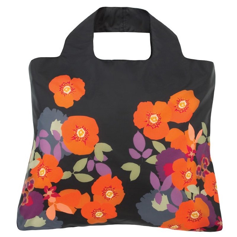 ENVIROSAX Australian Reusable Shopping Bag-Bloom Poppies - กระเป๋าแมสเซนเจอร์ - เส้นใยสังเคราะห์ หลากหลายสี