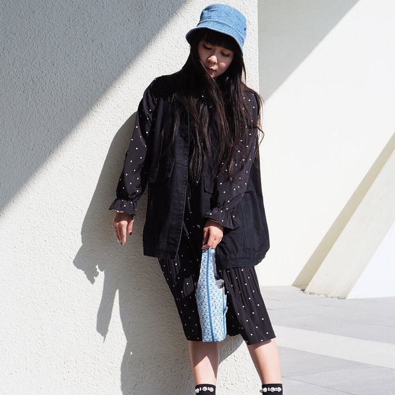 【錦源興】鐵捲門折疊飲料提袋 l 大容量 水壺袋 飲料袋 印花 - 手提包/手提袋 - 聚酯纖維 多色