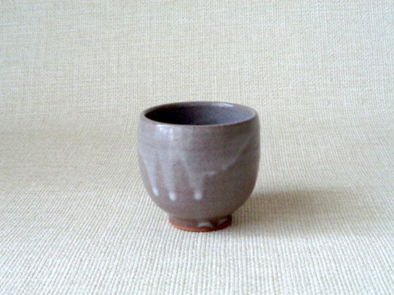 Teacup Hagi-yaki style a - Teapots & Teacups - Pottery Gray