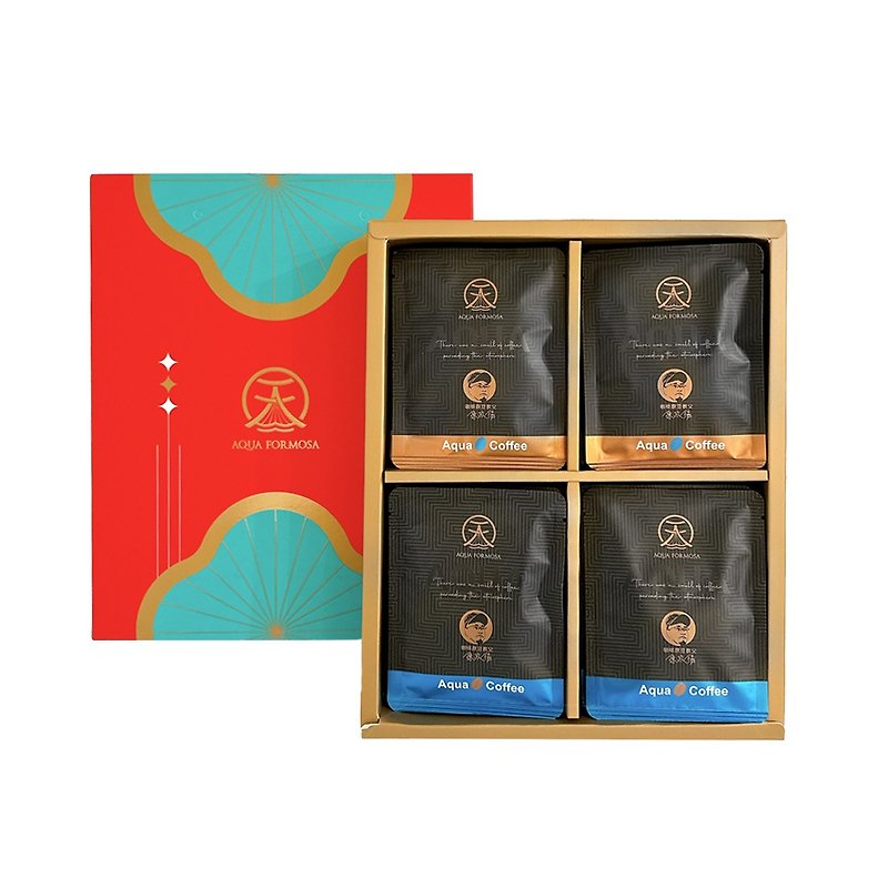AQUA co-branded filter coffee gift box (16 pieces/box) - Coffee - Paper 