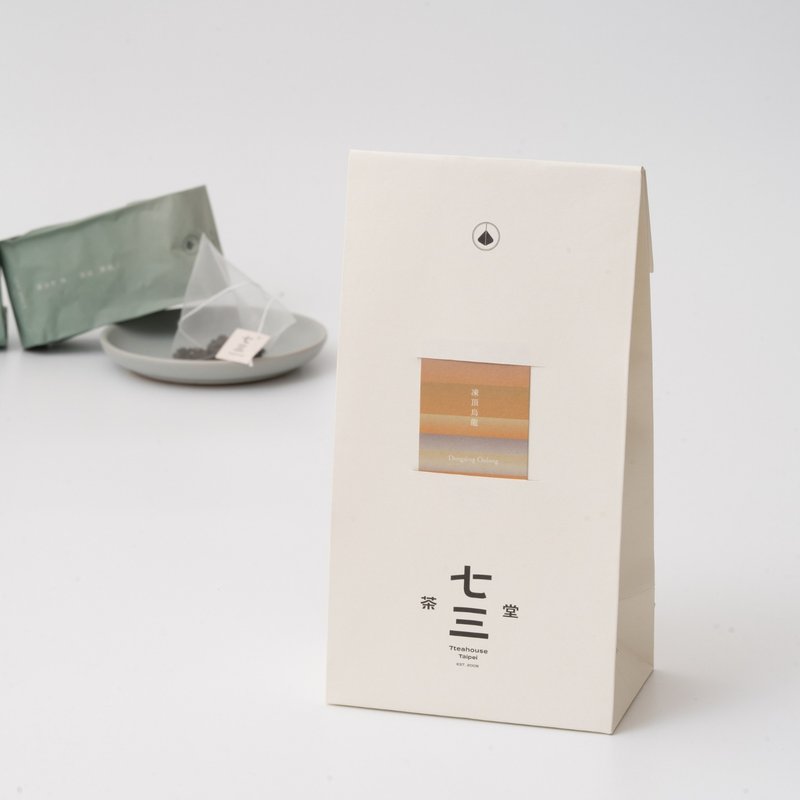 七三茶堂 立體茶包丨凍頂烏龍 24入–生活袋 - 茶葉/茶包/水果茶 - 紙 白色