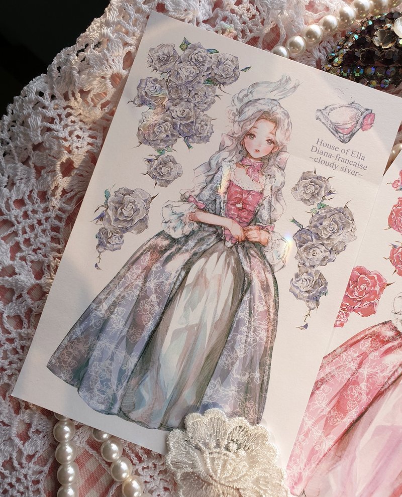 Diana-Francaise sticker SET - 貼紙 - 紙 