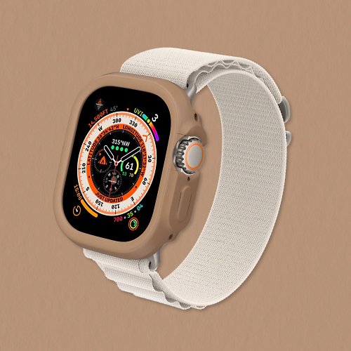 犀牛盾RHINOSHIELD Apple Watch Ultra/Ultra 2 邊框保護殼-夕陽銅