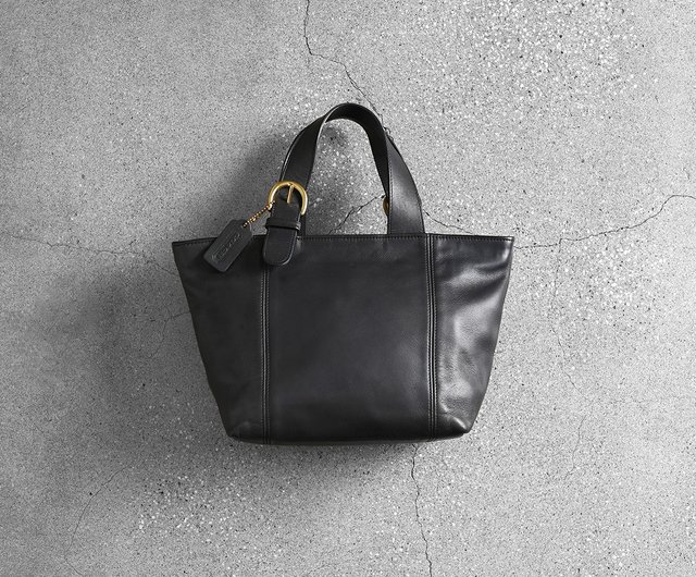 コーチ アンティーク ハンドバッグ/レザー バッグ、中古