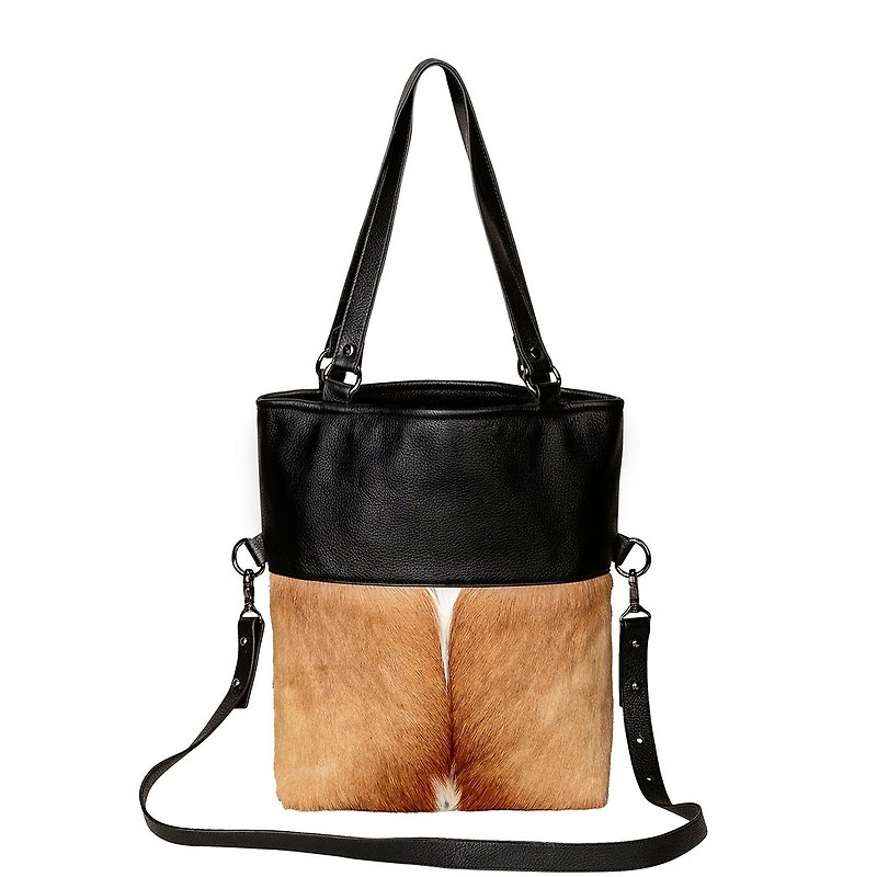 WASTELAND shoulder bag _ Springbok / 蹬 蹬 - Messenger Bags & Sling Bags - Genuine Leather Brown