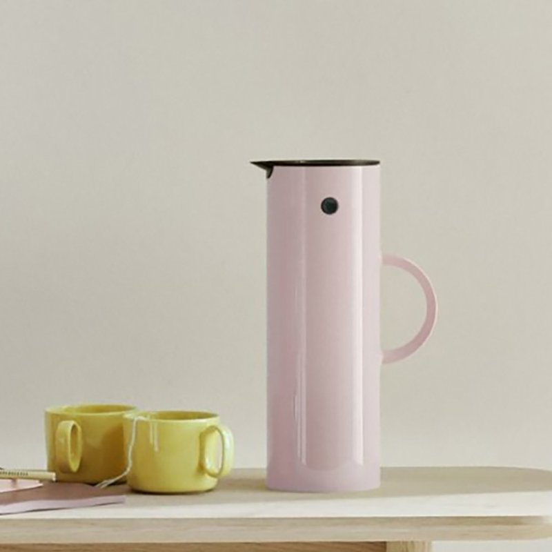 【Stelton】 啄木鳥真空保溫壺1L-薰衣草粉 - 保溫瓶/保溫杯 - 塑膠 