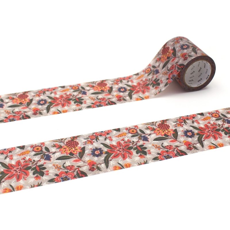 mt x Toile de Jouy 和紙膠帶 / 花與鳥 (MTTODJ02) / 法式印花 - 紙膠帶/和紙/PET - 紙 多色