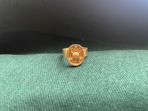 微。WEI metalsmith 埃及系列 聖甲蟲設計戒指