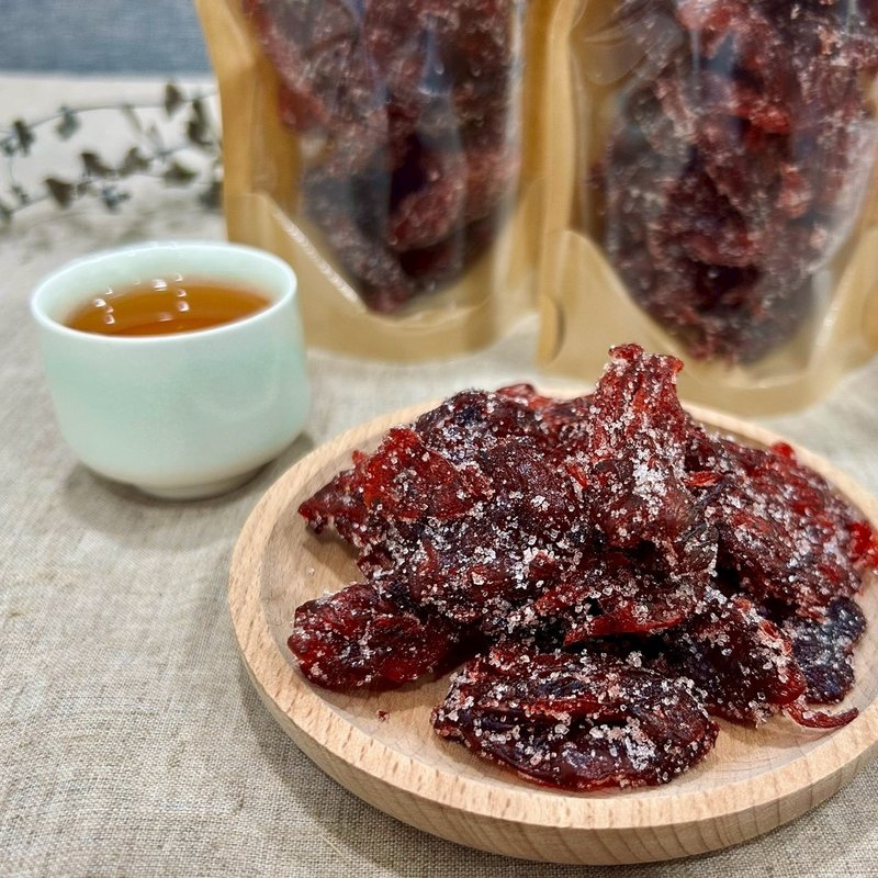 赫赫漢方 l  霜降洛神 (糖霜洛神乾) 200g/包 600g/包 - 零食/點心 - 植物．花 紅色