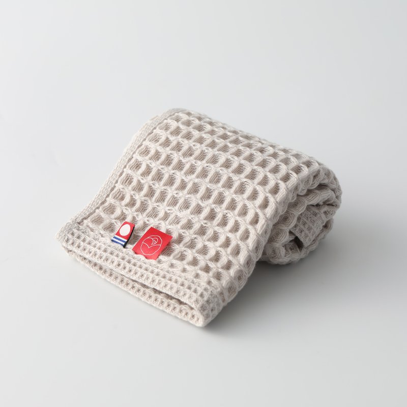 Imabari Baby Waffle Towell - Made in Ehime, Japan - Other - Cotton & Hemp 