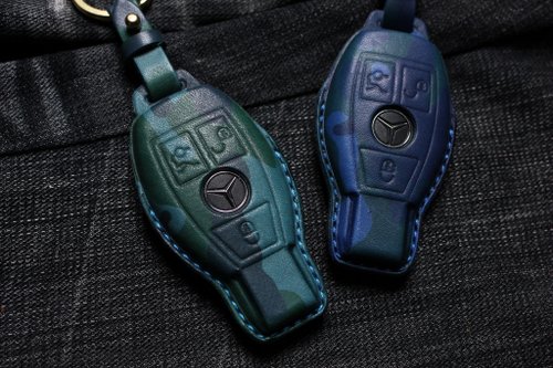 TTP leathers 波賽頓手工皮件 賓士 Benz A250 C300 W205 W213 CLA CLS汽車鑰匙皮套