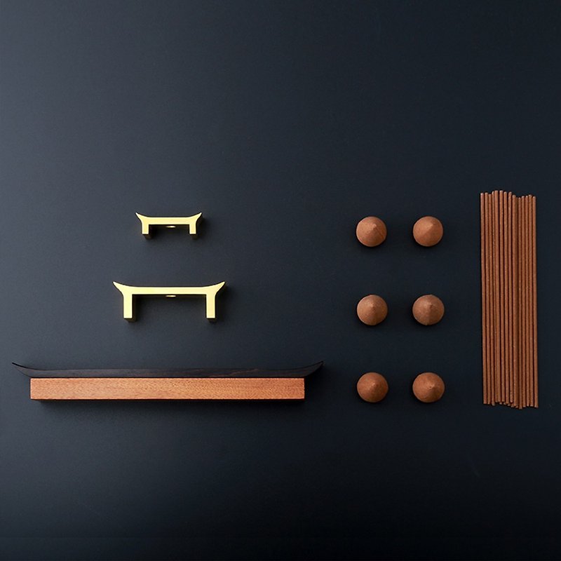 letsdesign Lechu Jiangnan incense device/incense stick - Fragrances - Other Materials Orange