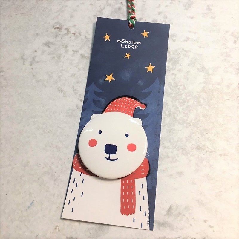 Christmas magnet bookmark - Magnets - Other Materials 