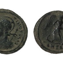 ローマの古代のコイン 古代ローマのコイン 本物の古代のコイン
