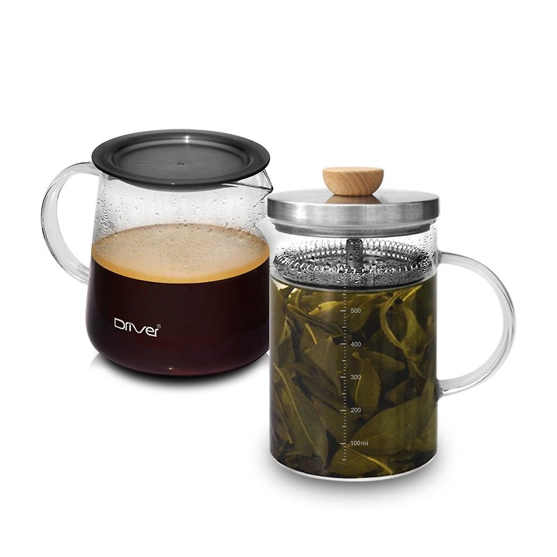 Graduation Gift丨Driver Share Brewing Teapot and Cup Set - ถ้วย - แก้ว สีแดง