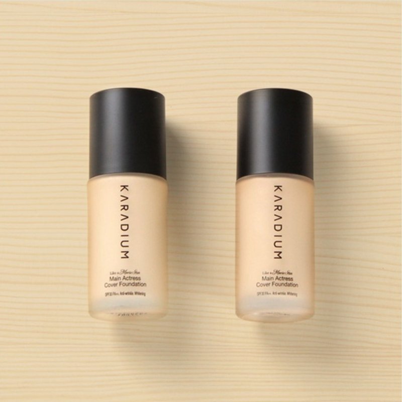 [Official Flagship Store] KARADIUM Triple Function Concealer Foundation SPF30 PA++ Oil Control - แป้งรองพื้น - วัสดุอื่นๆ สึชมพู