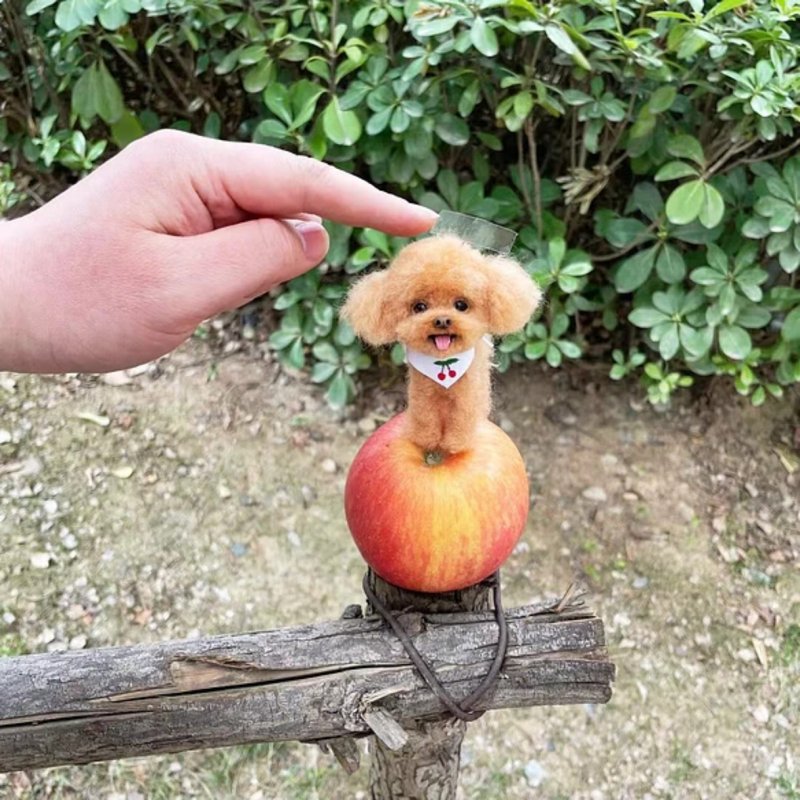 Custom Needle Felted Dog Cat Pet Personalized Wool Pet Portrait