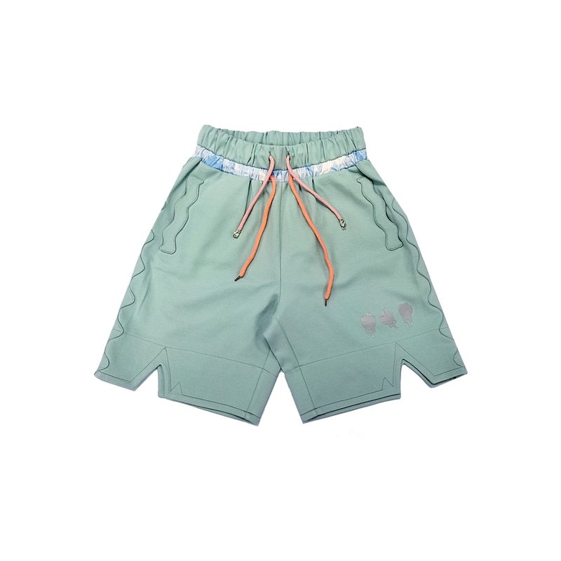 Littlehill Grove Shorts - กางเกง - ผ้าฝ้าย/ผ้าลินิน สีเทา