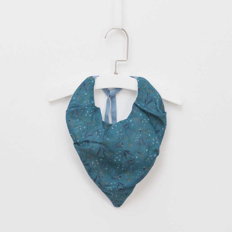 Three-dimensional surging triangle gauze bib - Liu Ying - ผ้ากันเปื้อน - ผ้าฝ้าย/ผ้าลินิน 