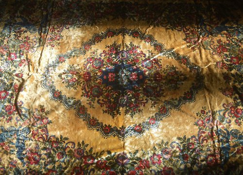老時光OLD-TIME Vintage & Classic & Deco 【老時光 OLD-TIME】早期歐洲進口稀有天使壁毯掛毯壁飾地毯