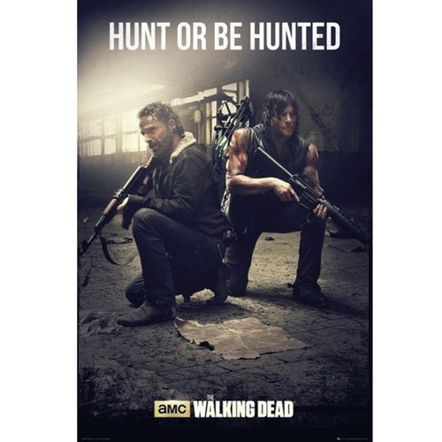 Dope 私貨 【陰屍路】THE WALKING DEAD (hunt)英國進口海報/ 瑞克/戴瑞