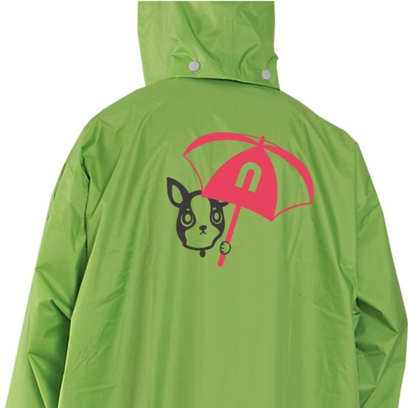 反光成人雨衣 吉娃娃款 阻水加強 拉鍊式 夜間騎乘安全 - 雨傘/雨衣 - 防水材質 多色