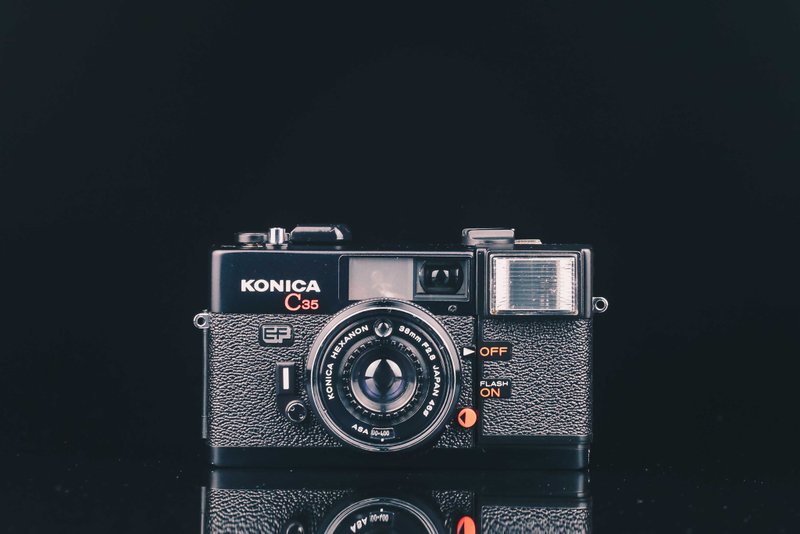 KONICA C35 EF #6169 #135底片相機 - 相機/拍立得/底片相機 - 其他金屬 