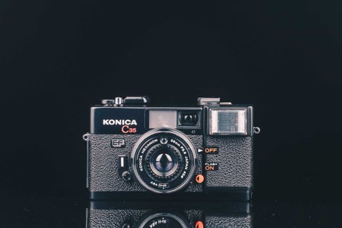 瑞克先生-底片相機專賣 KONICA C35 EF #6169 #135底片相機